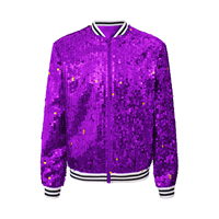 Vestes à paillettes arc-en-ciel pour femmes Blazer à paillettes colorées hauts scintillants vêtements de club brillants costume étincelant manteau Bomber veste danse