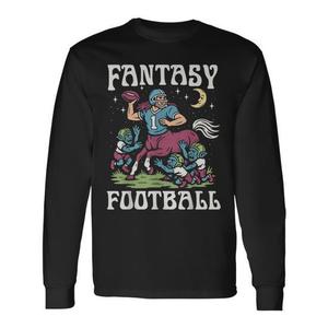Camiseta de manga larga para jugador de fútbol americano de fantasía Centaur V Goblins, ropa promocional con chiste literario para papá - Product Image 1