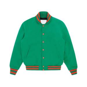 Dernier modèle de vestes Slim Fit en gros pour hommes Logo personnalisé Design universitaire avec col à capuche Taille hiver Vêtements d'hiver décontractés - Product Image 3