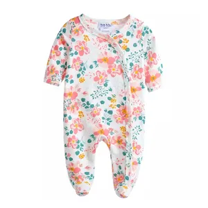 부드러운 sleepsuit tog 0.5 GOTS 인증 도매 아기 옷 모슬린 아기 옷 제조 인도 ISO SEDEX 놀라운 일