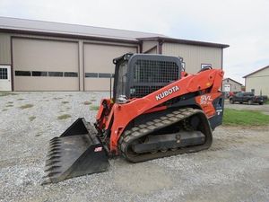 Chargeur compact d'occasion KUBOTA SVL95-2S, chargeur frontal, capacité de charge nominale de 9 tonnes, pompe hydraulique HYDAC, origine américaine, moteur à vitesse rapide - Product Image 5