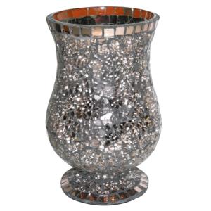 Florero de color bronce, maceta para sala de estar y hogar, decoración de mesa de cristal al por mayor, florero, jarrones de cristal transparente, bolso de mano - Product Image 4