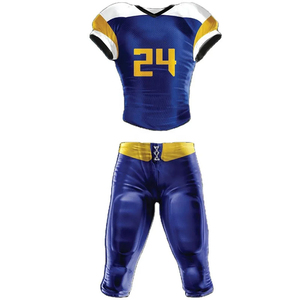 Maillot et pantalon de football américain imprimé par sublimation pour jeunes vente en gros d'uniformes de football américain avec logo personnalisé - Product Image 1