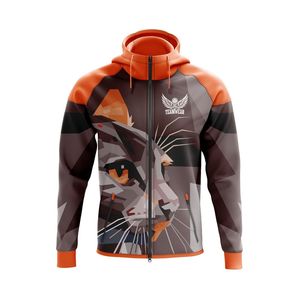 Sudaderas con cremallera transpirables de fábrica de secado rápido para hombre, sudaderas con capucha con cremallera de diseño personalizado para hombre, sudaderas con cremallera al por mayor baratas - Product Image 2