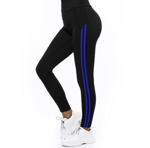 Leggings de gimnasio para mujer de alta demanda Ropa deportiva de algodón de alta calidad con logotipo en la cintura Disponible en todos los tamaños para el ejercicio de invierno - Product Image 1