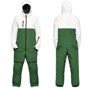 Chaqueta impermeable de alta calidad y último diseño para hombre, traje de esquí de una pieza para hombre, ropa de nieve para invierno - Product Image 6