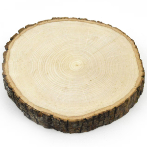 Ensemble d'assiettes en bois massif sur mesure avec bols élégants pour mariages, design rond, haute qualité, standard à vendre - Product Image 1