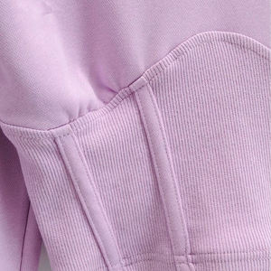 Nouveauté 2025 : Sweat-shirts courts en molleton pour femmes, tendance, de haute qualité, design personnalisé, vente chaude - Product Image 6