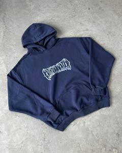 Sudaderas con capucha personalizadas para hombre con forro de satén pesado de 100% algodón 400-600 GSM con cremallera cuadrada bordada 100% algodón - Product Image 4