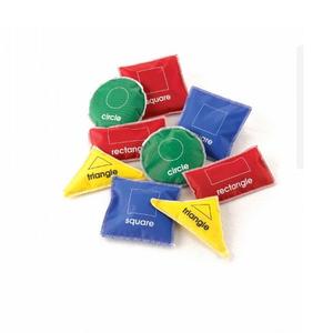 Educational Shape <b>Bean</b> <b>Bags</b> Set Soft Learning Tools with Printed Geometric Shapes Available at Best Price - Product Image 1