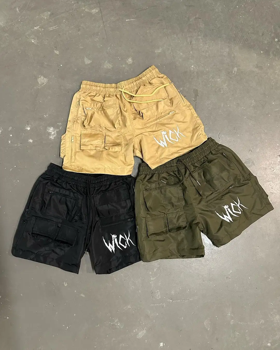 Shorts da lavoro Streetwear nuova stagione pantaloncini Cargo corti da combattimento in Nylon per pantaloncini estivi da uomo sport REXFIT