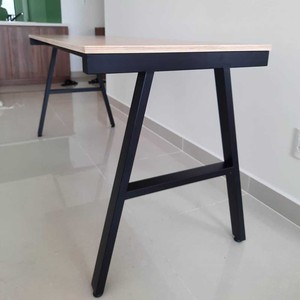 Aconcept HBAC052 160x60cm <b>Computer</b> <b>Desk</b> with Melamine Coated Plywood and Iron Legs - Product Image 6