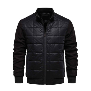 Chaqueta Bomber de Invierno 2025 de Alta Costura con Tela Suave de Poliéster/Algodón para Hombre - Product Image 3