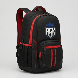 Sac de sport pour le basketball avec matériau léger et durable, grand espace de rangement, plusieurs poches, bretelles confortables et design athlétique élégant - Product Image 4