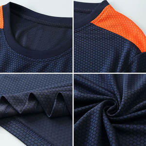 Camisetas de Fútbol Personalizadas para Hombre, 100% Poliéster, Diseño Geométrico, Cortas, para Invierno, Ropa Deportiva de Equipo, Alta Calidad, Transpirables - Product Image 3