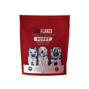 PetFlakes 4Kg Sabor a Pollo Orgánico Alto en Proteínas Golosinas para Mascotas Cachorros - Product Image 1