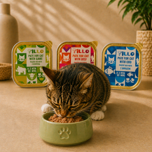 TILLO Pate pour chat en conserve - 100g Saveurs assorties Viande en conserve en boîte - Product Image 4