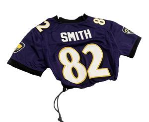 Maillot de football américain à séchage rapide et à manches courtes avec impression par sublimation et surdimensionné au meilleur design pour femmes - Product Image 3