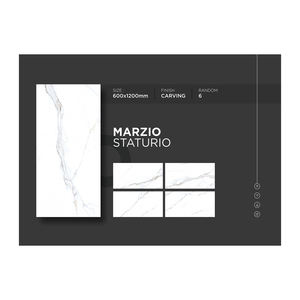 Fourniture en vrac Best Designs Matériaux de construction Pierre flexible 60x120 Série de sculpture Carreaux de porcelaine pour sol - Product Image 4