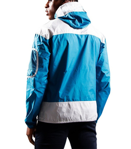 Chaqueta cortavientos de alta calidad para hombre con logotipo personalizado, precio al por mayor, 2025, nuevo diseño, color, impermeable, de talla grande, con cremallera - Product Image 2