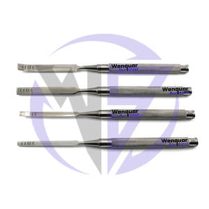 ชุดเครื่องมือผ่าตัดกระดูกและรากฟัน 4 ชิ้น คุณภาพสูง ทำจากสแตนเลส พร้อมกล่องซิป ผู้จัดจำหน่าย Wenquar - Product Image 2