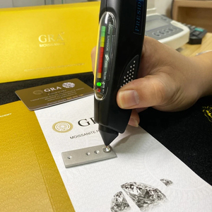 จี้เพชรสีขาว1CT-5CT คุณภาพสูงอัญมณีโมอิสซาไนต์แบบหลวมสินค้าทันสมัยจากผู้ผลิต - Product Image 3