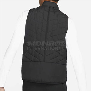Custom Logo Men Puffer Vest Sleeveless Quilted <b>Body</b> <b>Warmer</b> Winter Outdoor Outer Wear Casual Breathable 2025 - Product Image 3