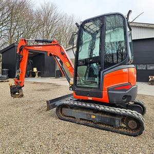 Kubota รถขุดไฮดรอลิกขนาดเล็กเครื่องขุดตีนตะขาบใช้เครื่องยนต์ญี่ปุ่นชั่วโมงต่ำราคาถูกสำหรับโครงการอาคาร - Product Image 5