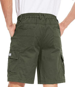 Pantalones Cortos Cargo de Algodón para Hombre, Ropa Personalizada de Fabricante, Casuales de Verano, para Trabajo, Senderismo, Aire Libre, con Múltiples Bolsillos, Transpirables, de Lona - Product Image 6