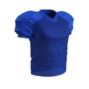 Ropa deportiva American Mesh Football Soccer Jersey para hombres Nombre de equipo personalizado Serigrafía Boxy Jersey para adultos OEM ODM Proveedor - Product Image 5