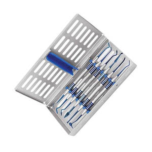 Instrumento de llenado compuesto Dental de alta calidad, instrumentos de mango antiadherente azul recubierto de titanio - Product Image 4