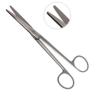 Tijera de disección Lexer quirúrgica superventas, tijera de operación Mayo Lexer reutilizable de acero inoxidable recto y curvo, 16cm/21cm - Product Image 6