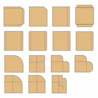 Feuilles de papier kraft pour matières premières chimiques emballées, avec dimensions personnalisées pour la manutention push-pull et la logistique d'exportation