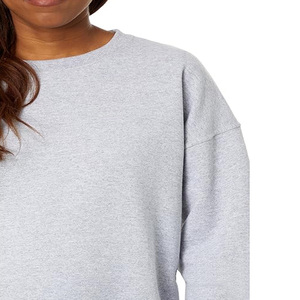 Sudadera con Capucha para Mujer, Corte Regular, Diseño Sólido, Algodón Lavado con Ácido, Felpa Transpirable, Venta al Por Mayor Personalizada - Product Image 5