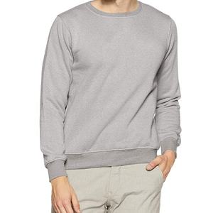 Jersey estilo liso-gris sudadera 100% poliéster transpirable sostenible de secado rápido a prueba de viento impermeable antiarrugas - Product Image 1