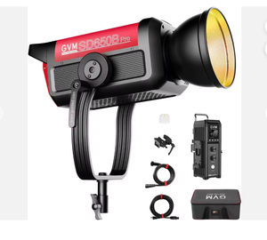 VENTA ORIGINAL NUEVA Lámpara de Video LED ODM de 650W con Soporte Bowens, Kit de Iluminación para Fotografía, 81300 Lux/m45 - Product Image 5