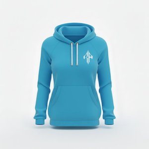 Sudadera con Capucha Completa de Primera Calidad para Mujer, 100% Algodón, Felpa, 300g, Secado Rápido, Transpirable, Informal de Invierno, con Capucha, OEM - Product Image 1