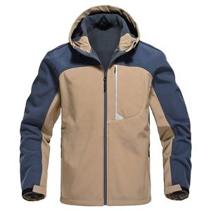 Latest Design High Quality Hooded Coated Softshell <b>Jacket</b> High Street Wear <b>Long</b> Sleeve Lightweight <b>Men</b> <b>Jackets</b> Wholesale 2026 - Product Image 3