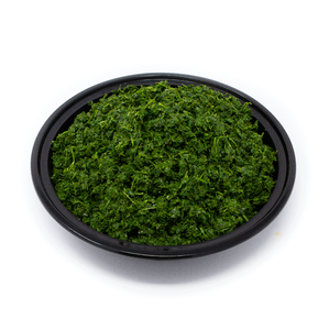 Hoja de yuca picada congelada Hoja de tapioca IQF Ángulo de tamaño pequeño - Product Image 5