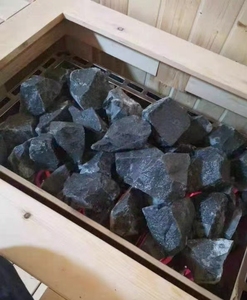 סאונה מסורתית מרובת משתתפים מעץ מלא, סאונה חיצונית עם תנור חשמלי וחימום עם לוח בקרה - Product Image 6