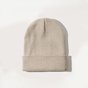 2025wholesale Beanie Lightweight Beanie Hat Stylish Beanie with High Quality Embroidery Custom Winter <b>Cap</b> Custom logo Winter Hat - Product Image 3