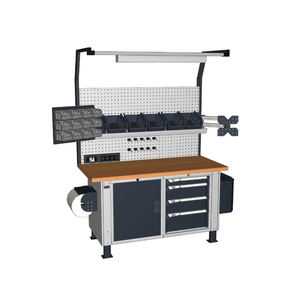 Fami Work Master BR 150cm établi avec armoire, commode, mur intégré et conteneurs - Product Image 1