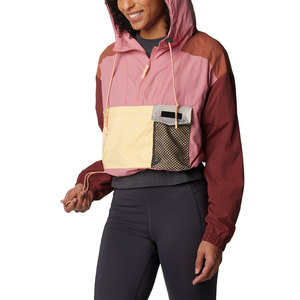 Latest Custom Design Regular Fit <b>Coat</b> Casual Windbreaker Jacket OEM Service Women Windbreaker Jacket for Sale - Product Image 4