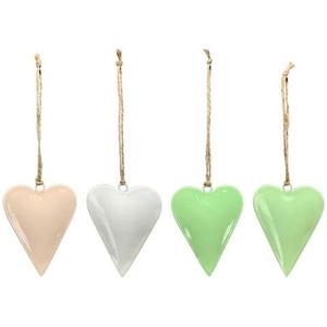 Lujo hecho a mano Metal colgante corazón Navidad adornos árbol colgante vacaciones festivo decoración del hogar Decoración - Product Image 6