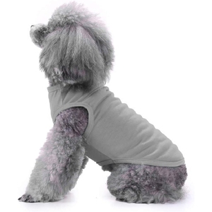 Chiot t-shirt vêtements chien coton Costume petit chien vêtements pour animaux de compagnie gilet pour animaux de compagnie t-shirt pour chien vente chaude - Product Image 6