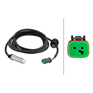 6PU230048071 - Sensor, <b>Wheel</b> Speed - 2-Pin Connector - Cable: 2630mm - MSP Export - Product Image 1