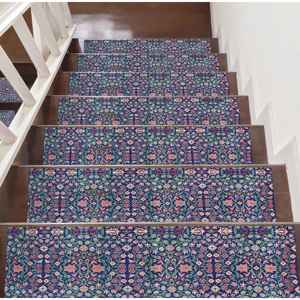 พรมพิมพ์ลายดอกไม้สีสันสดใส นุ่มสบาย ปรับแต่งได้ ดีไซน์แบบกิลิมตุรกี พรมปูพื้น - Product Image 2