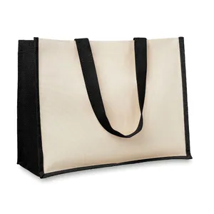 Bolsa de Compras de Yute Sostenible Campo De Fiori, Bolsa Promocional para Merchandising - Product Image 5