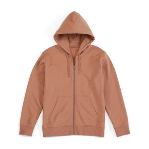 Sudadera con cremallera de alta calidad para hombre Heavyweight 100% Cotton Fleece Blank Zip up Hoodie - Product Image 6