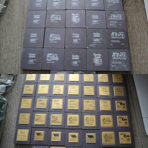 CPU de chatarra de cerámica de oro de Marca mixta a la venta Chips de procesador de material de oro de alta tasa de recuperación Productos de reciclaje ecológicos - Product Image 6